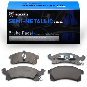 Pontiac Sunbird Brake Pads - Front - R1 Concepts - Semi Met - `90-`05